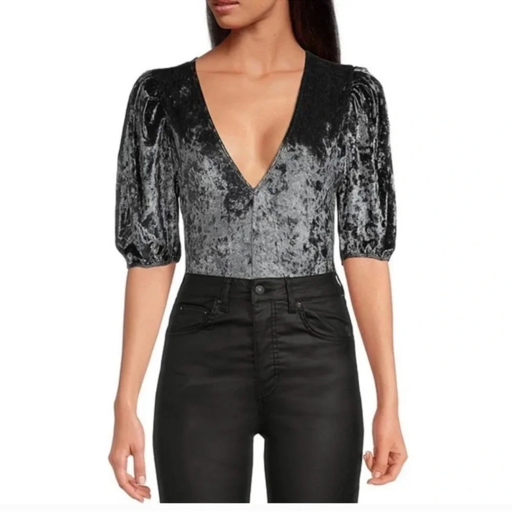 Free People Sunflower Seed Bodysuit Size Small